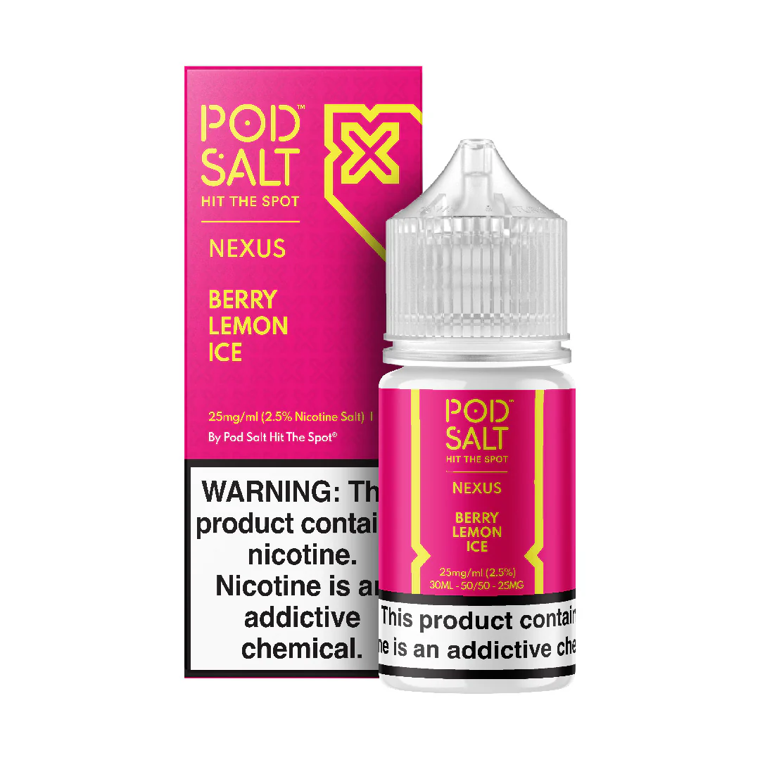سالت پاد سالت آیس ادیشن بری لیمو یخ | POD SALT NEXUS ICE EDITION BERRY LEMON ICE SALT JUICE
